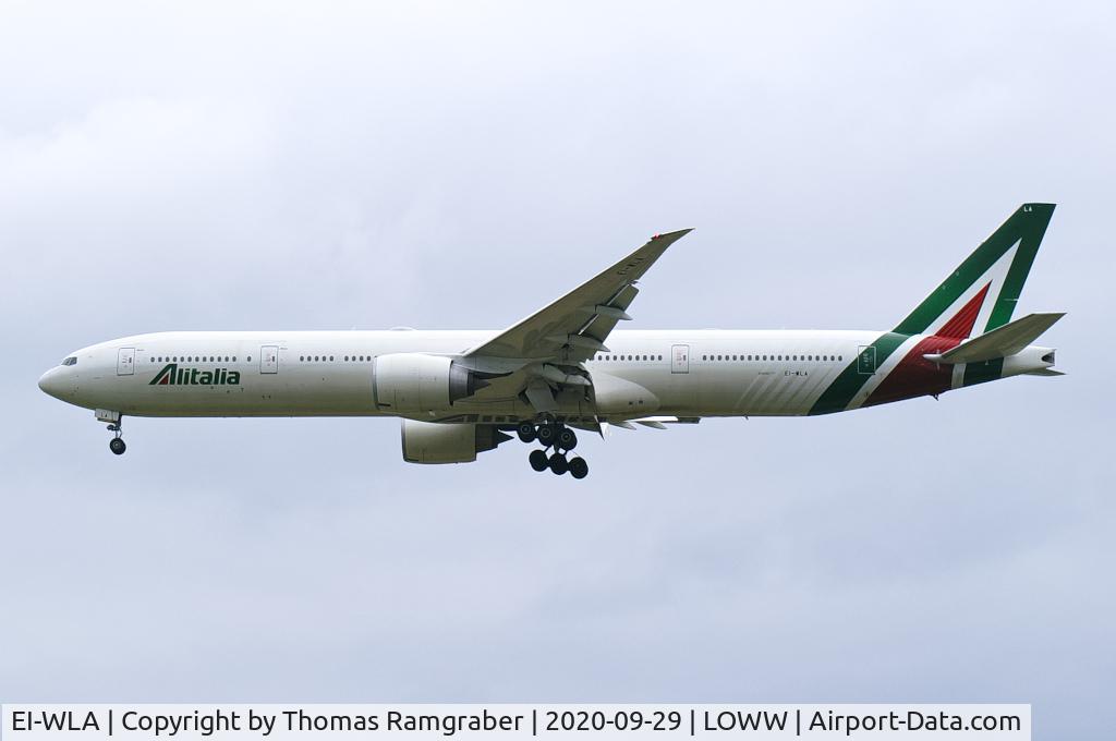 EI-WLA, 2009 Boeing 777-3Q8/ER C/N 35783, Alitalia Boeing 777-300