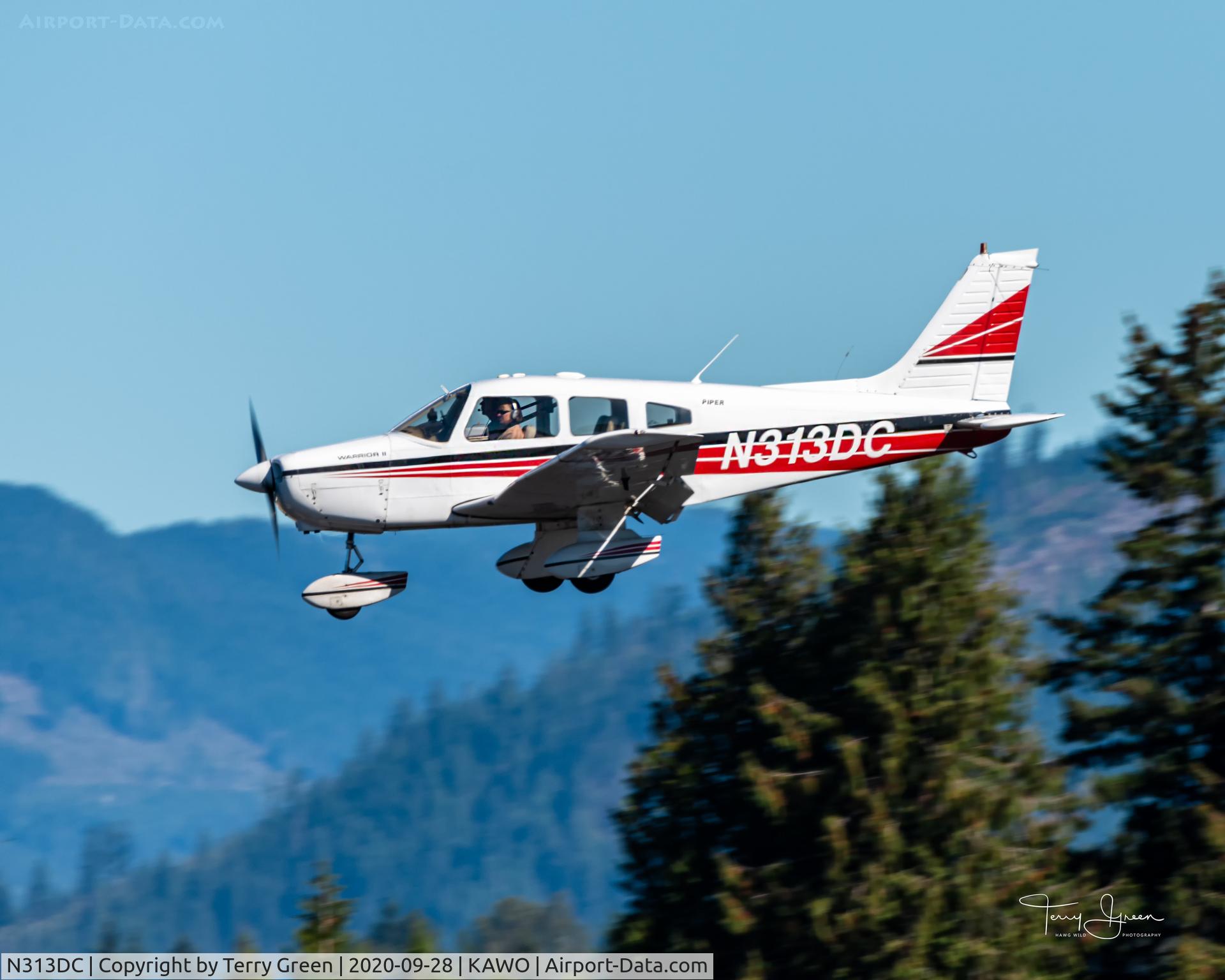 N313DC, 1978 Piper PA-28-161 C/N 28-7816591, KAWO