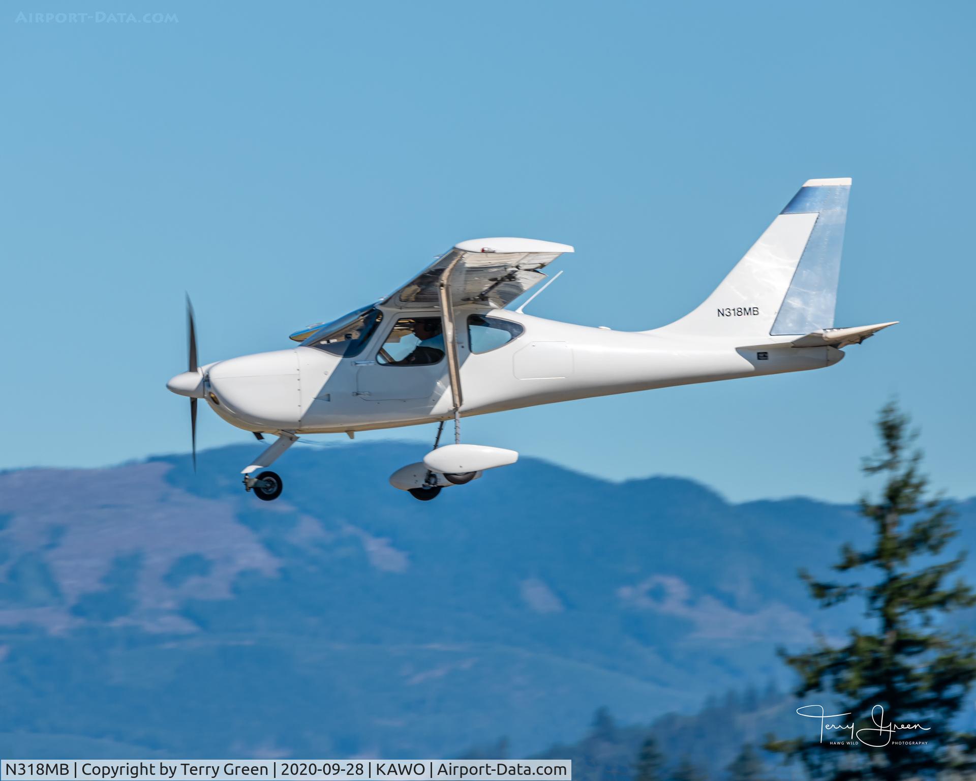 N318MB, 2006 Stoddard-Hamilton GlaStar C/N 5661, KAWO
