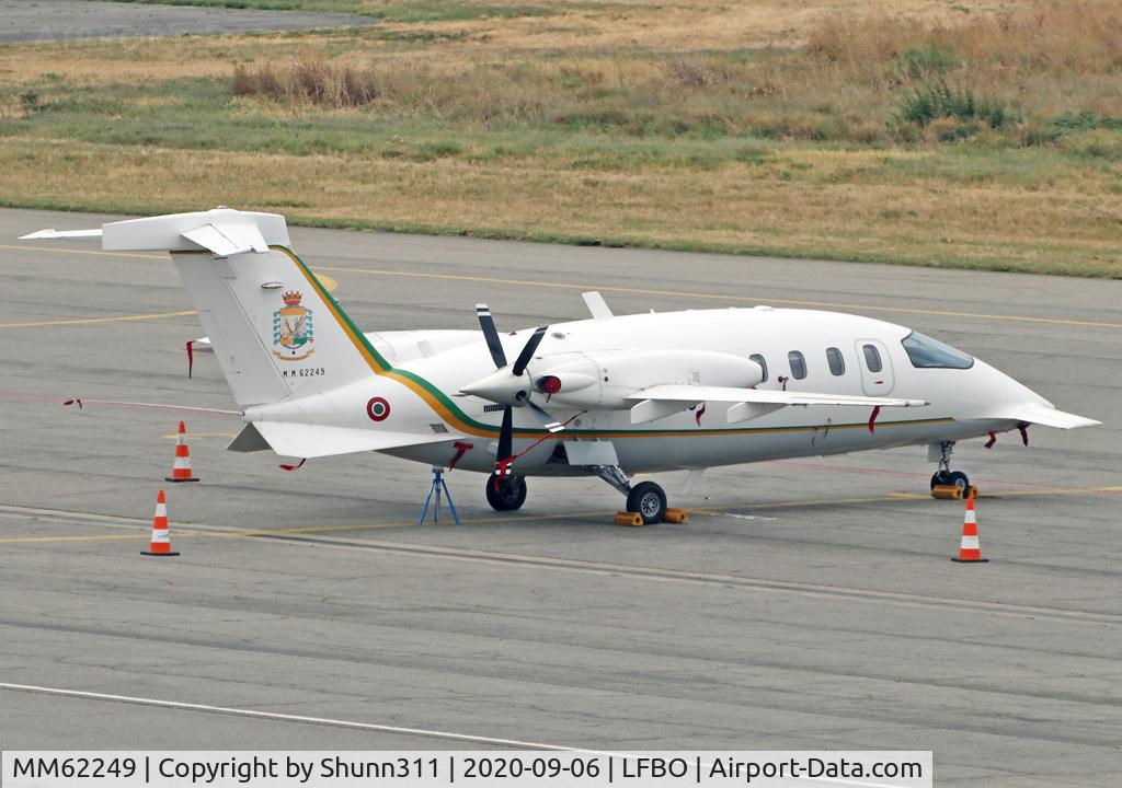 MM62249, 2007 Piaggio P-180 Avanti II C/N 1126, Parked at the General Aviation area...