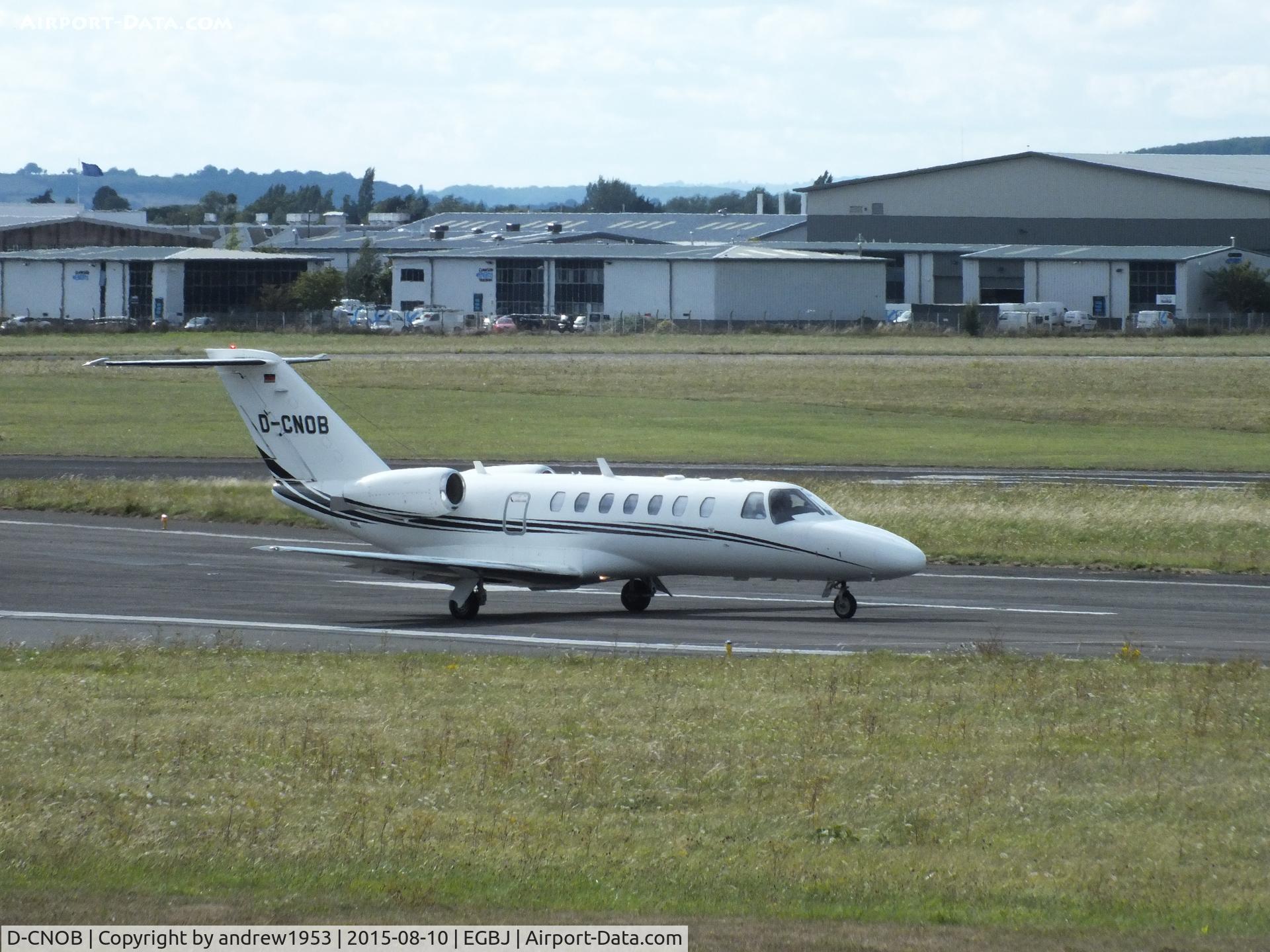 D-CNOB, 2006 Cessna 525B CitationJet CJ3 C/N 525B-0119, D-CNOB at Gloucestershire Airport.