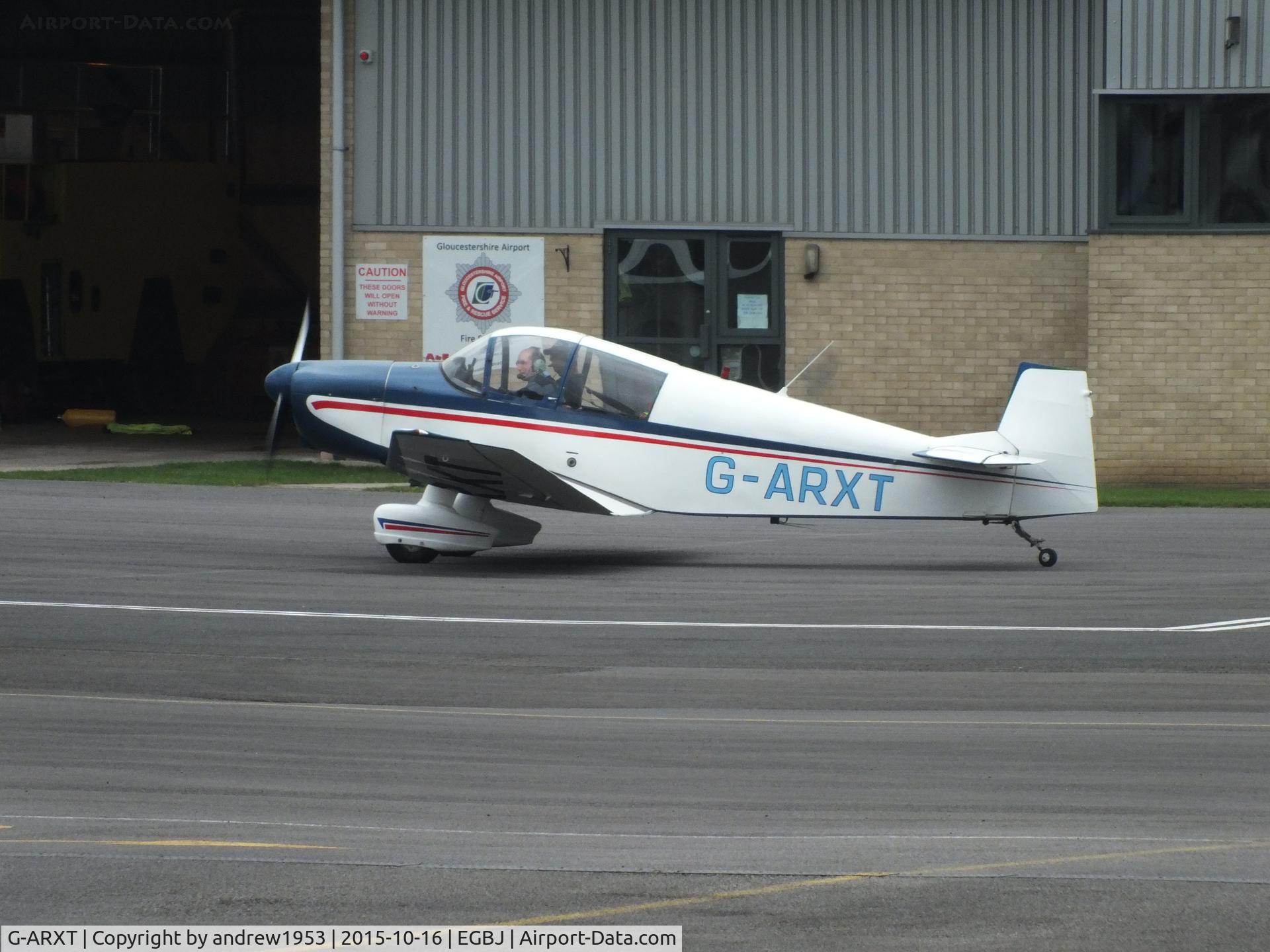 G-ARXT, 1962 SAN Jodel DR-1050 Ambassadeur C/N 355, G-ARXT at Gloucestershire Airport.