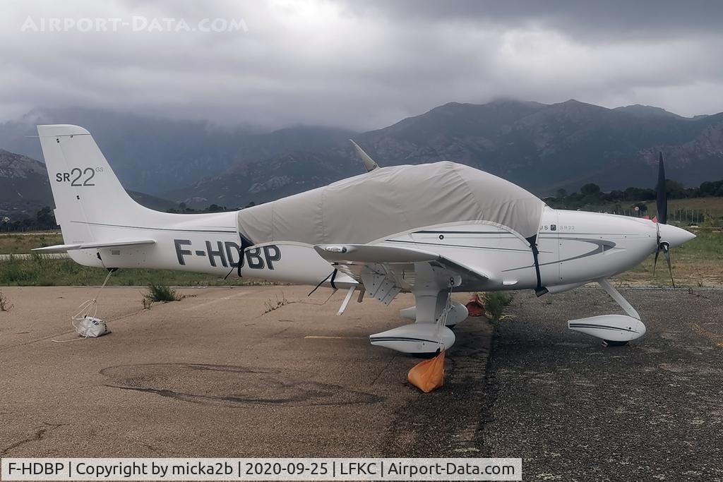 F-HDBP, Cirrus SR22 C/N 3483, Parked