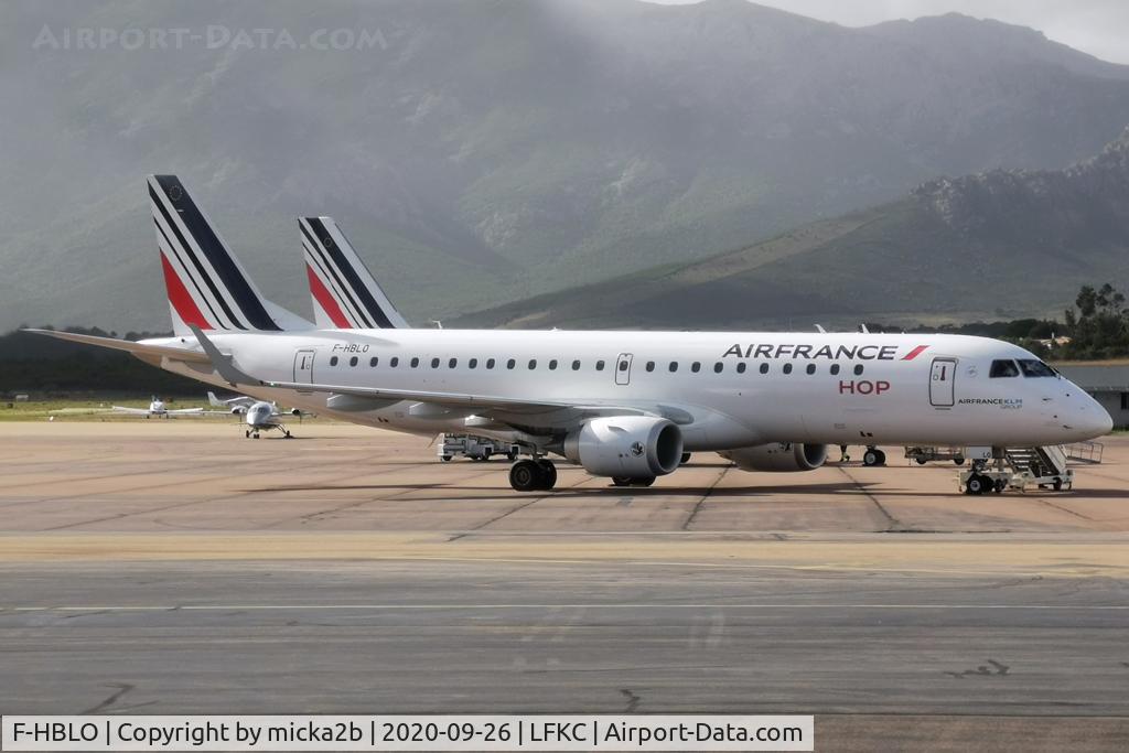 F-HBLO, 2019 Embraer 190STD (ERJ-190-100STD) C/N 19000770, Parked