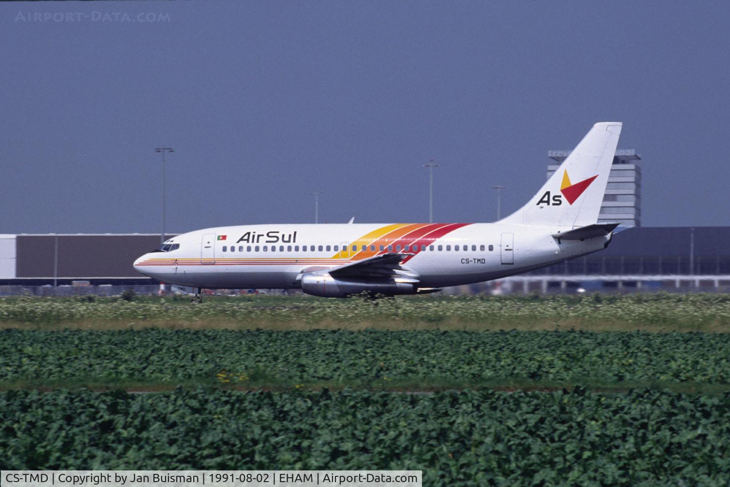 CS-TMD, 1981 Boeing 737-2K5 C/N 22599, Air Sur