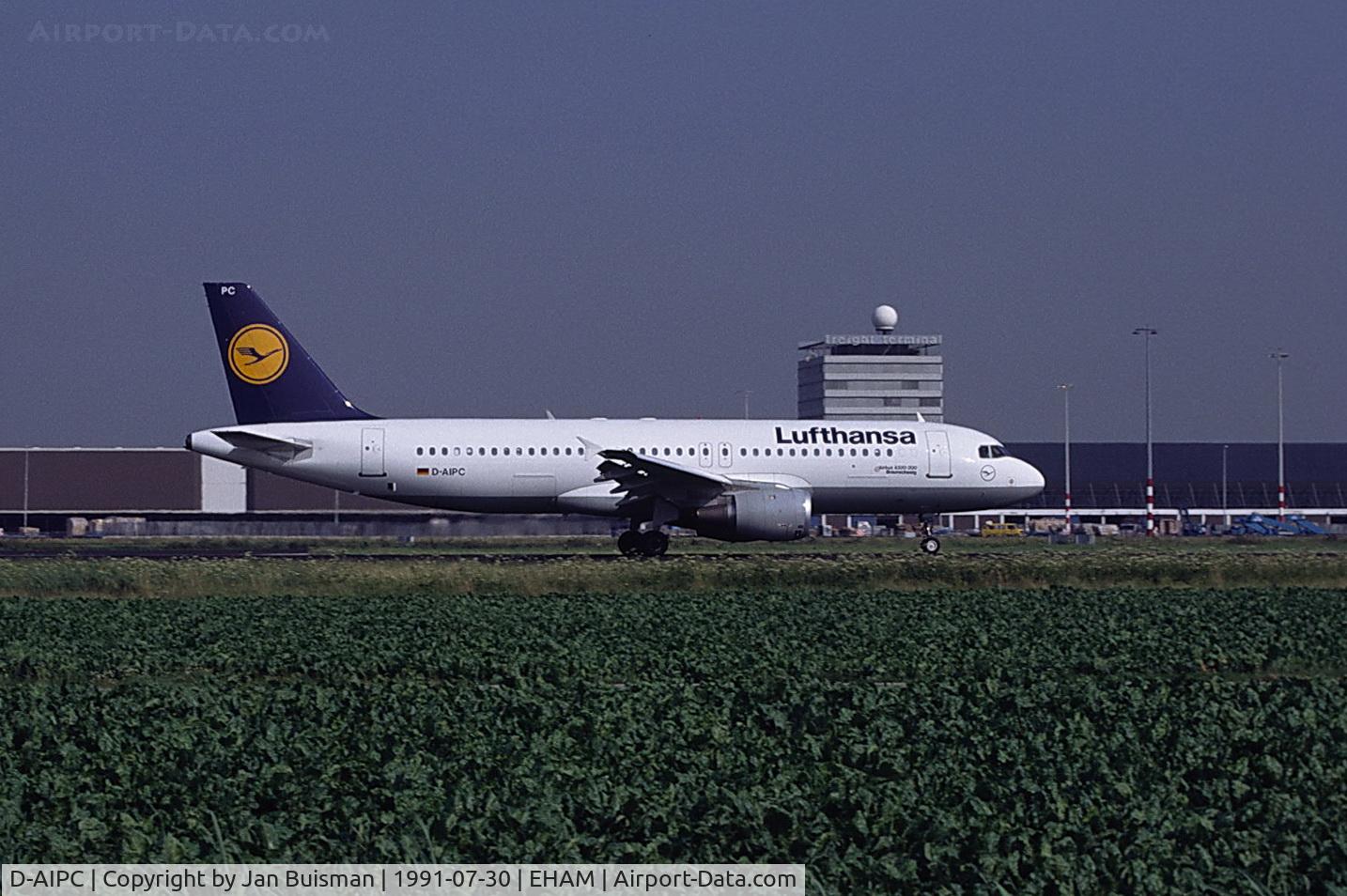 D-AIPC, 1989 Airbus A320-211 C/N 0071, Lufthansa