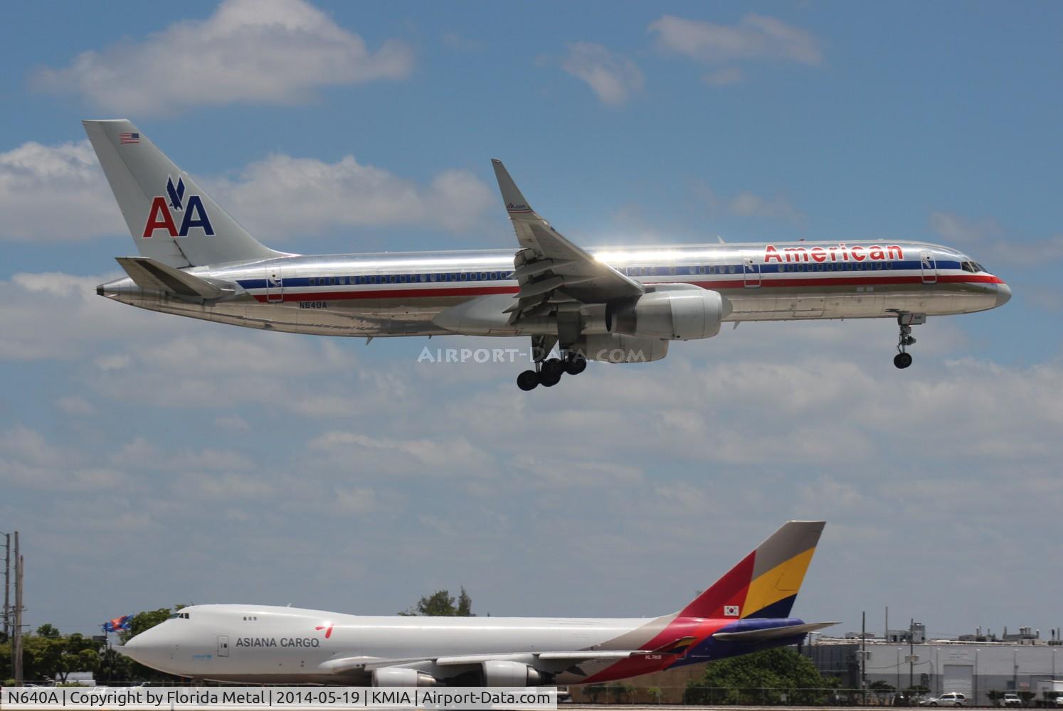 N640A, 1991 Boeing 757-223 C/N 24598, MIA 2014