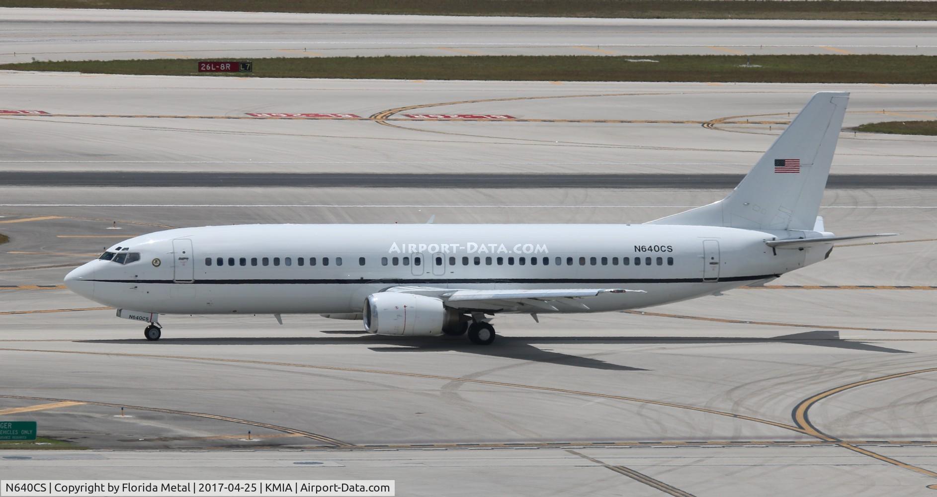 N640CS, 1993 Boeing 737-4Y0 C/N 26078, MIA 2017