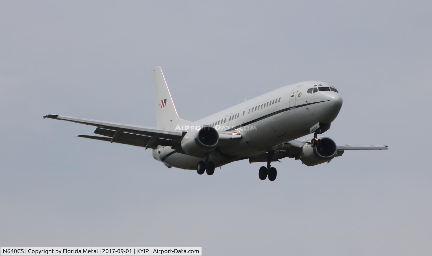 N640CS, 1993 Boeing 737-4Y0 C/N 26078, TOM 2017