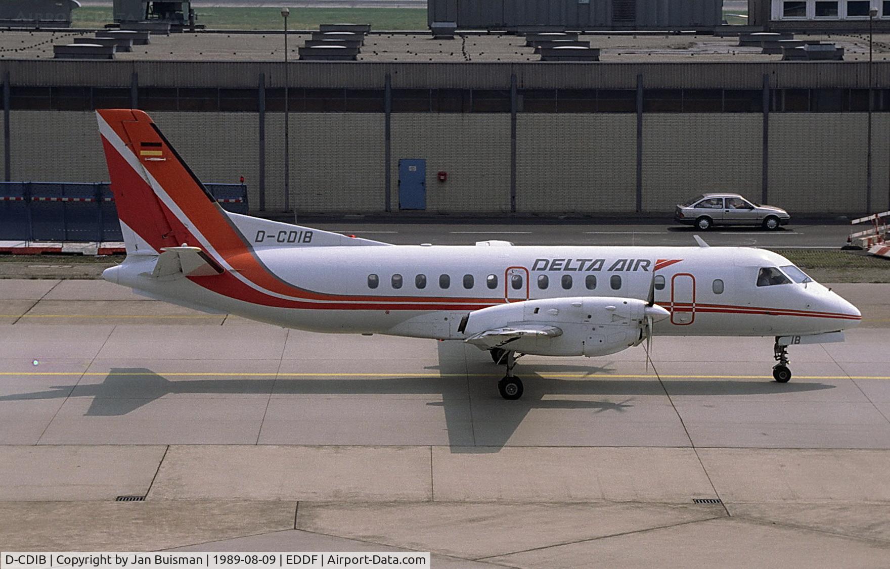 D-CDIB, 1986 Saab 340A C/N 340A-075, Delta Air
