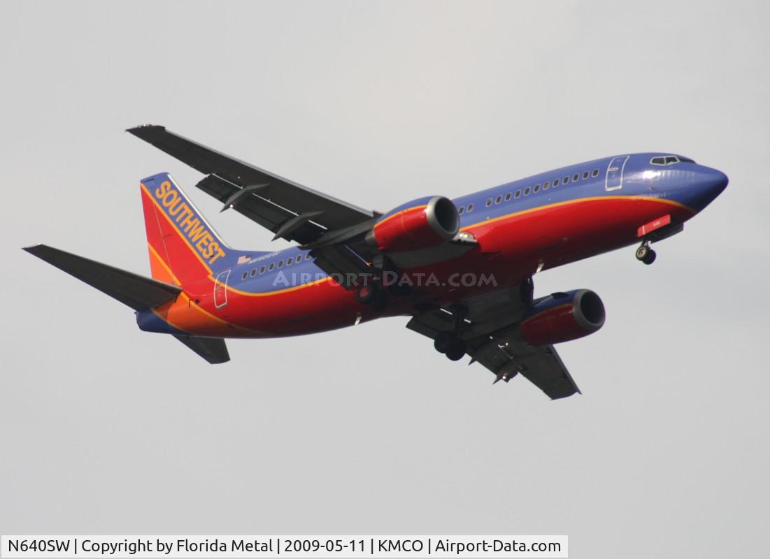 N640SW, 1996 Boeing 737-3H4 C/N 27713, MCO 2009