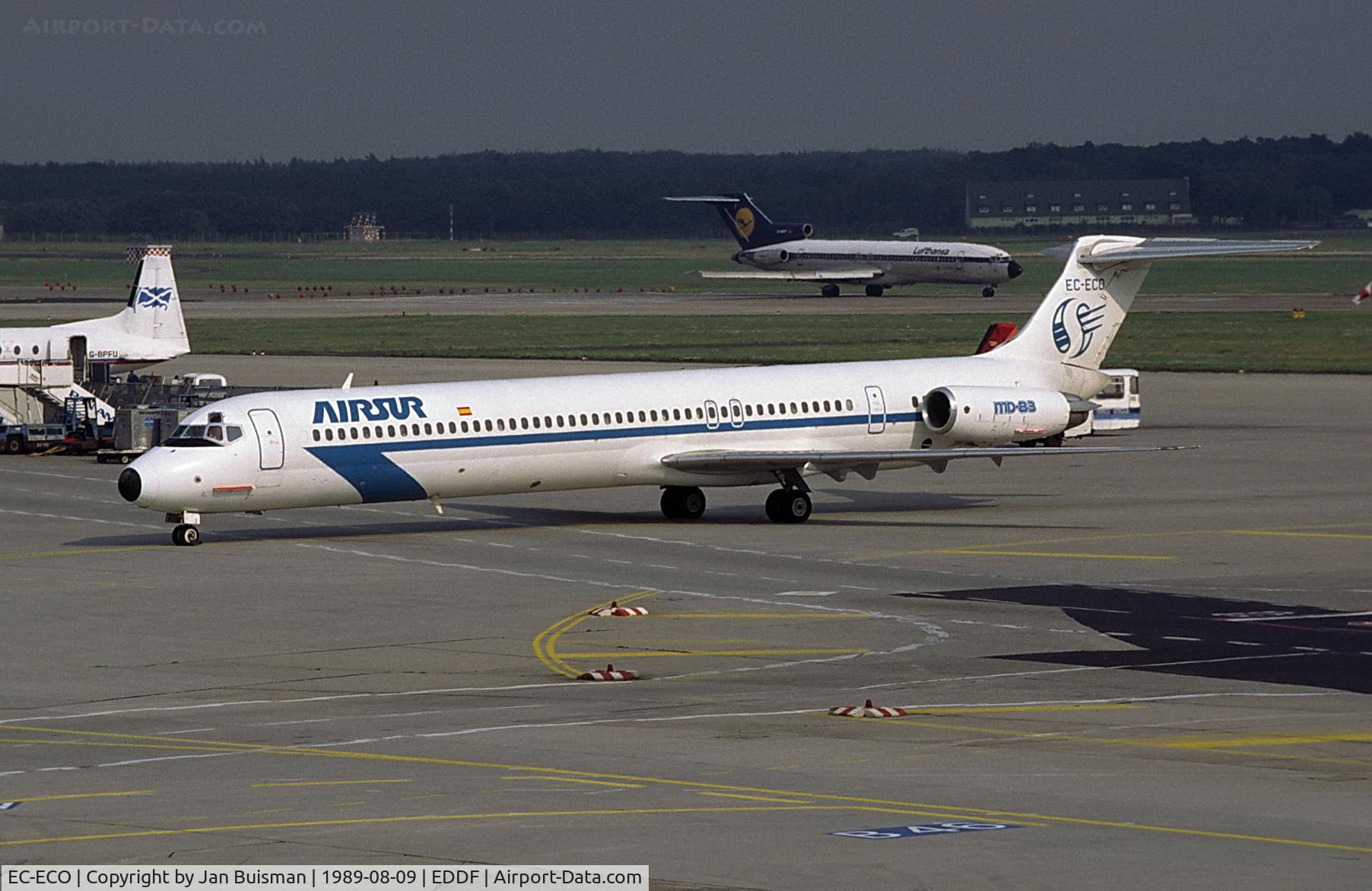 EC-ECO, 1987 McDonnell Douglas MD-83 C/N 49442, Air Sur