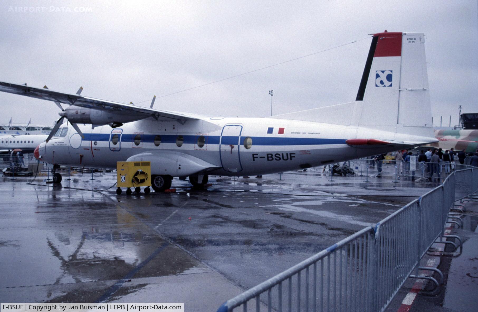 F-BSUF, 1970 Aerospatiale N-262C Fregate C/N 74, Ministry of Transport