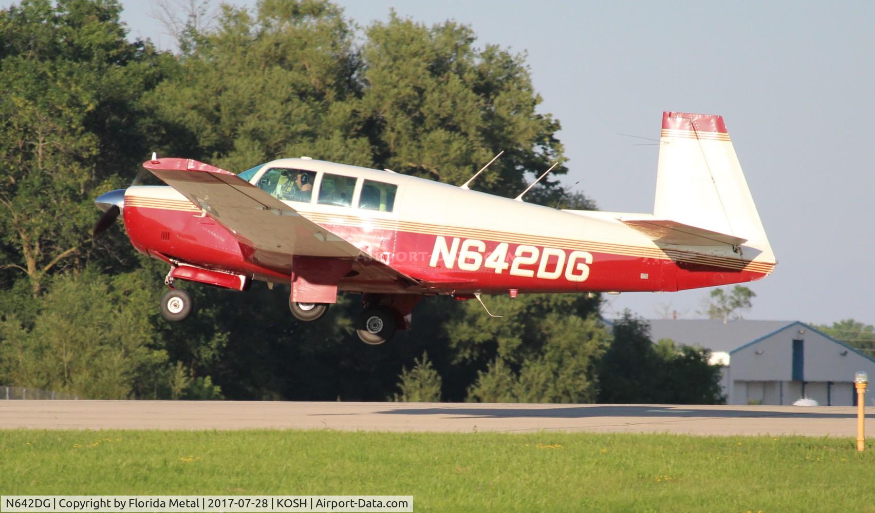 N642DG, 1966 Mooney M20F Executive C/N 670158, OSH 2017