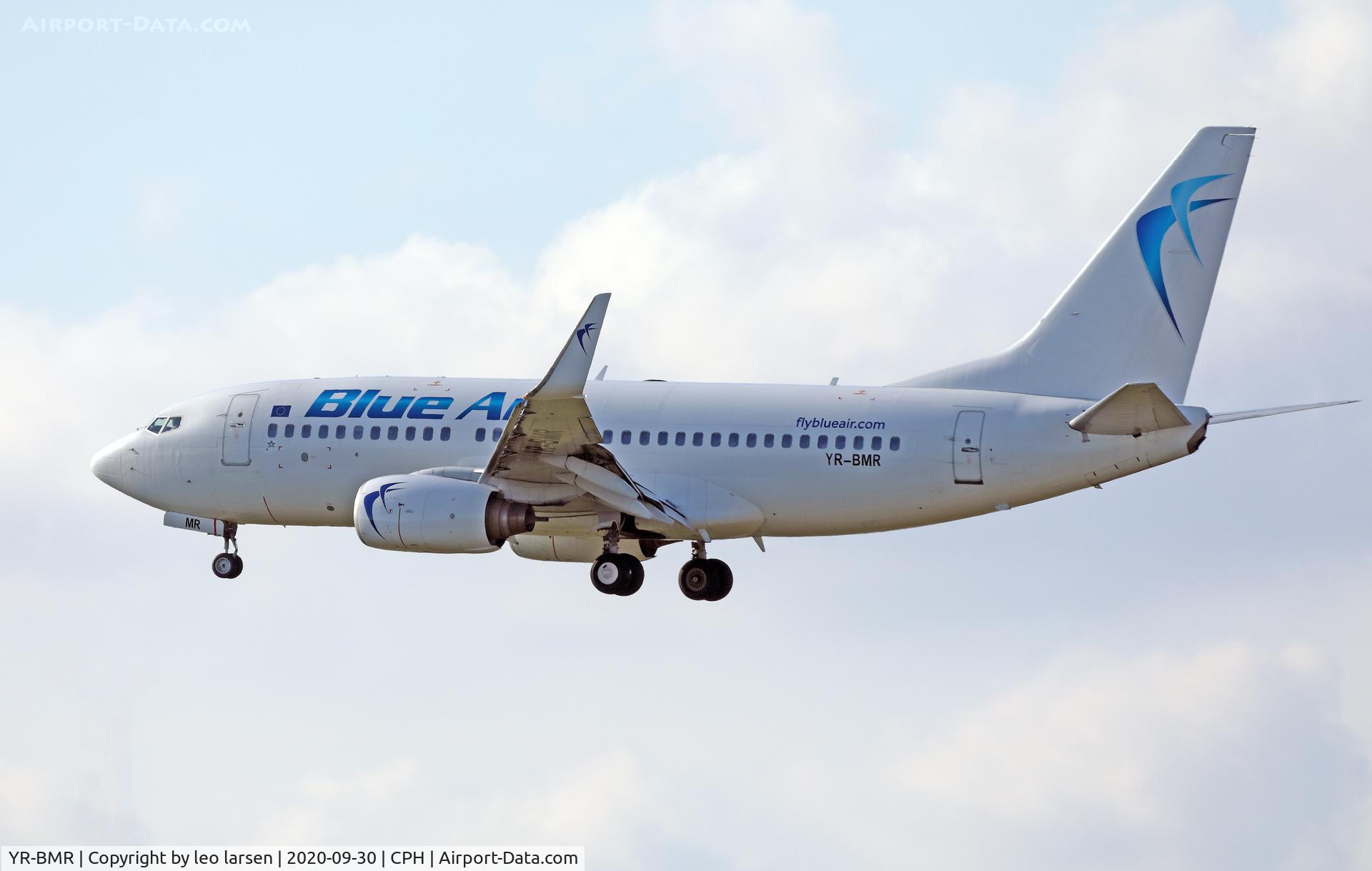 YR-BMR, 2003 Boeing 737-7K2 C/N 33465, Copenhagen 30.9.2020