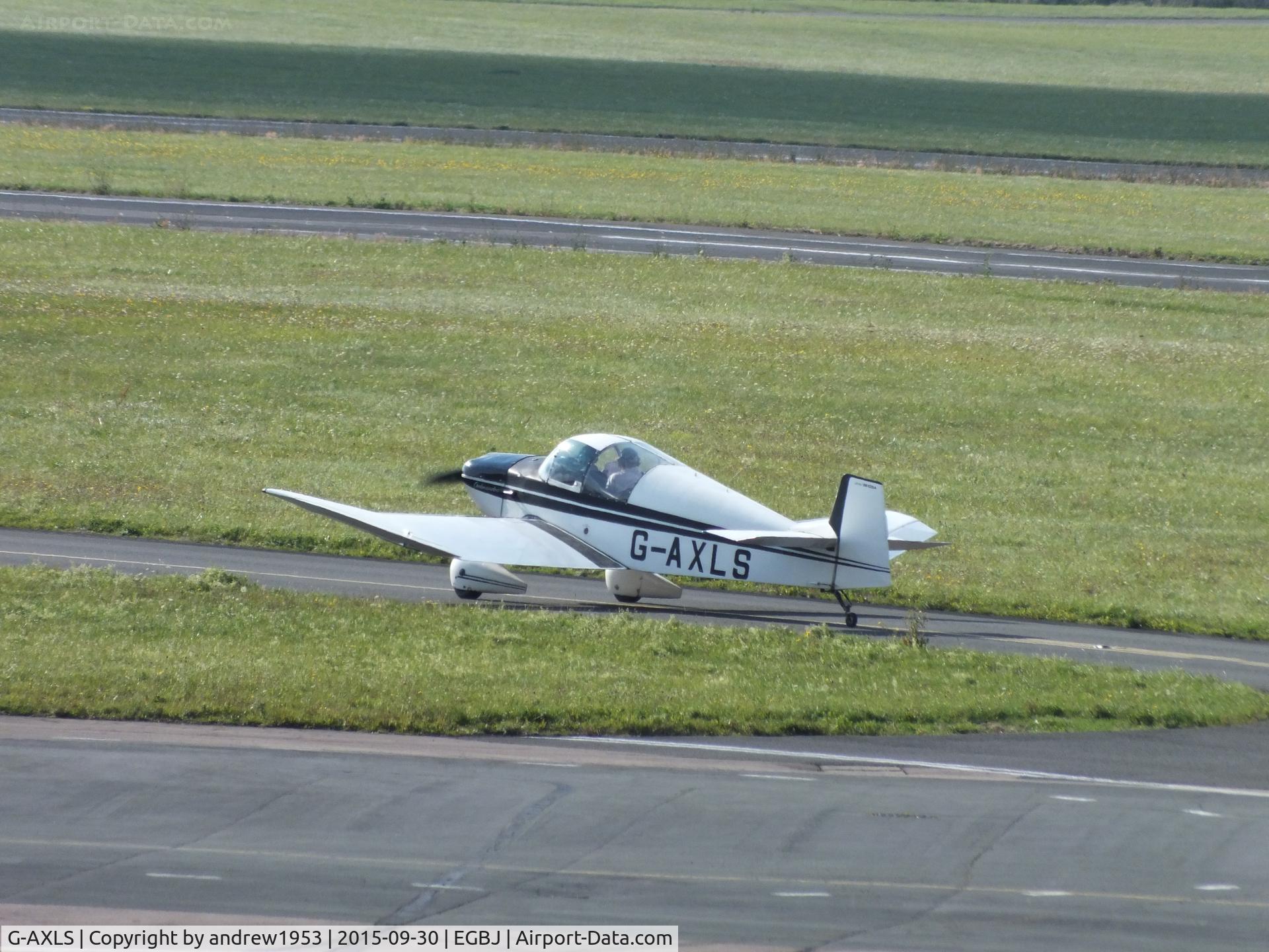G-AXLS, 1959 Jodel DR-105A Ambassadeur C/N 86, G-AXLS at Gloucestershire Airport.