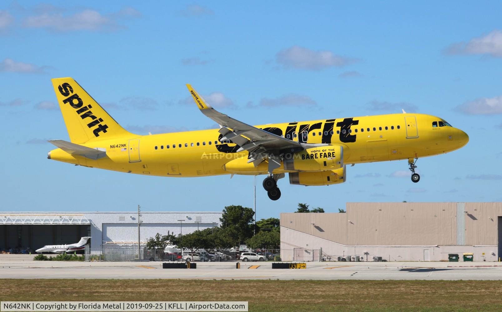 N642NK, 2015 Airbus A320-214 C/N 6586, fLL 2019