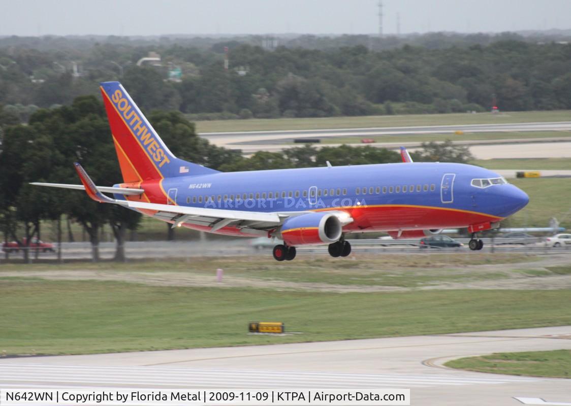 N642WN, 1997 Boeing 737-3H4 C/N 27715, TPA 2009