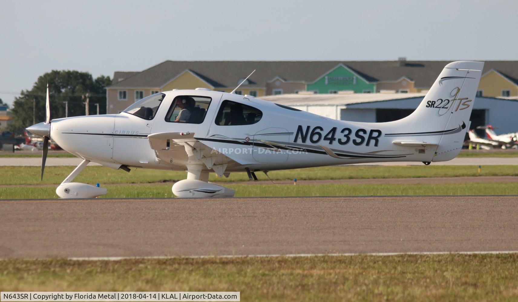 N643SR, 2006 Cirrus SR22 C/N 2136, SNF 2018