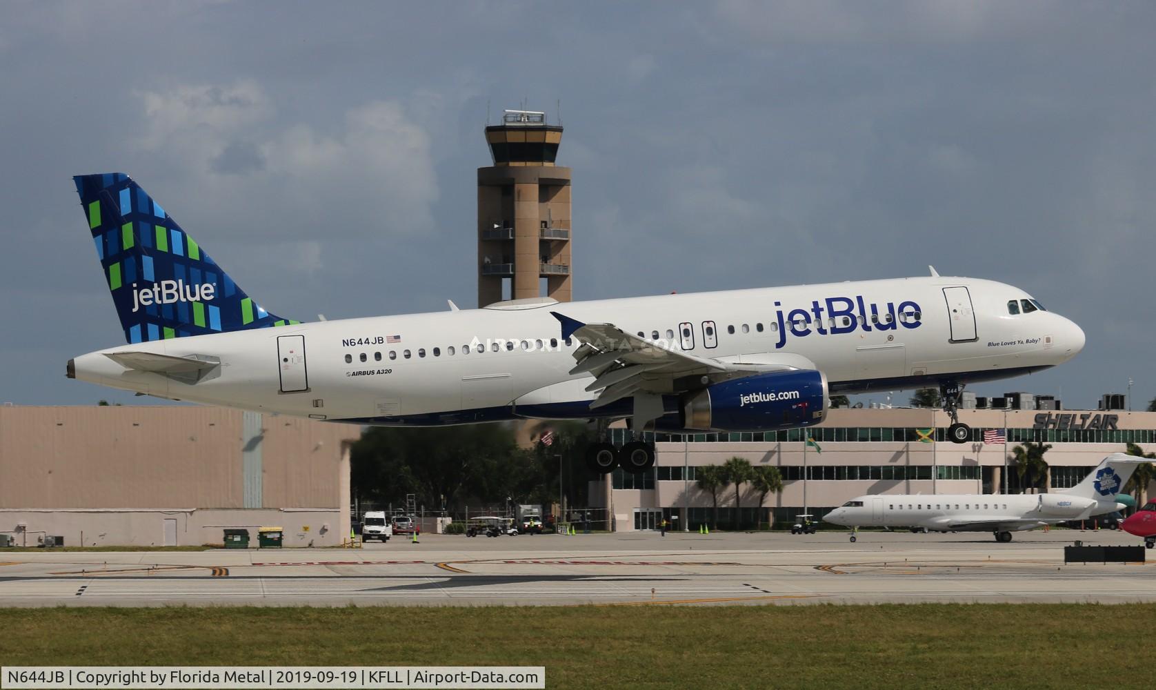 N644JB, 2006 Airbus A320-232 C/N 2880, FLL 2019