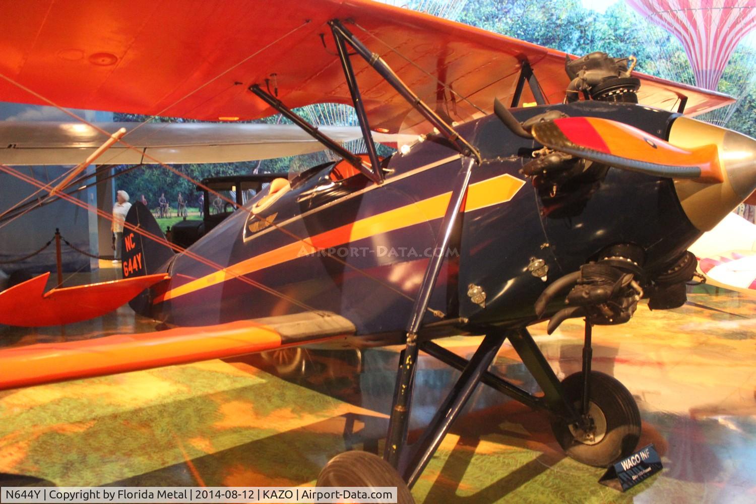 N644Y, 1930 Waco INF C/N 3382, Air Zoo