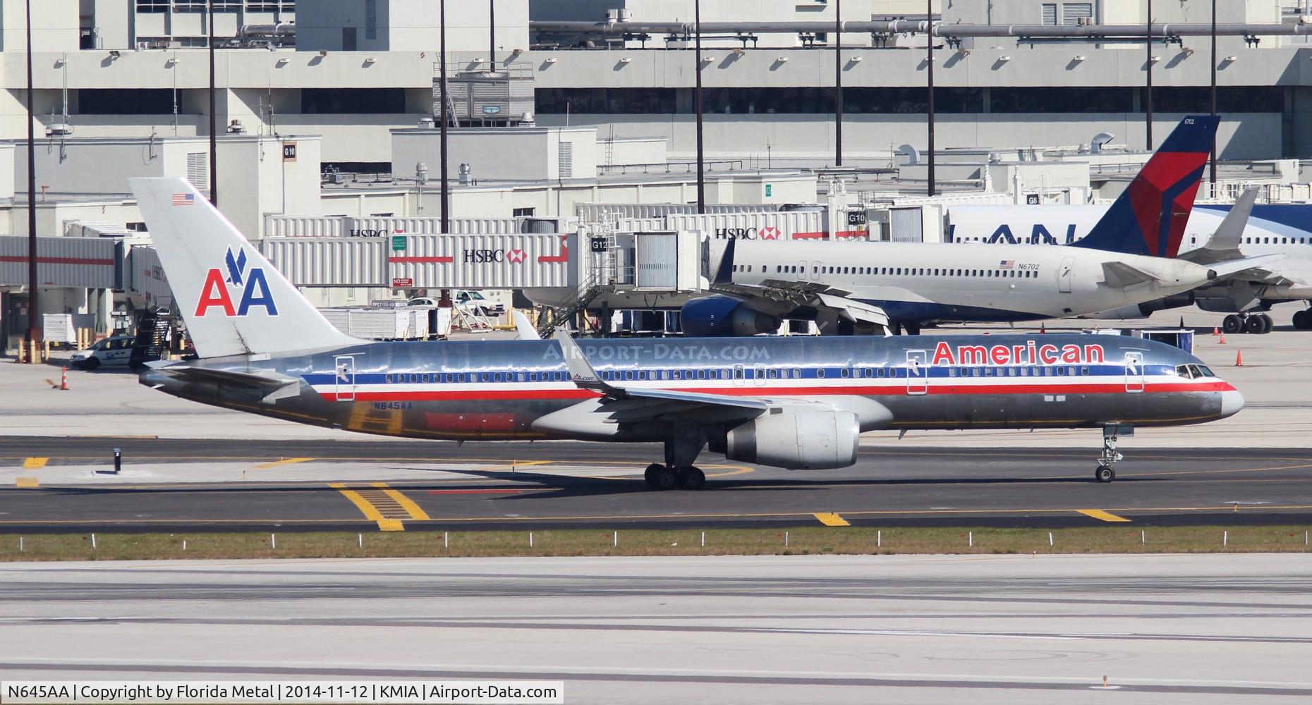 N645AA, 1991 Boeing 757-223 C/N 24603, MIA 2014