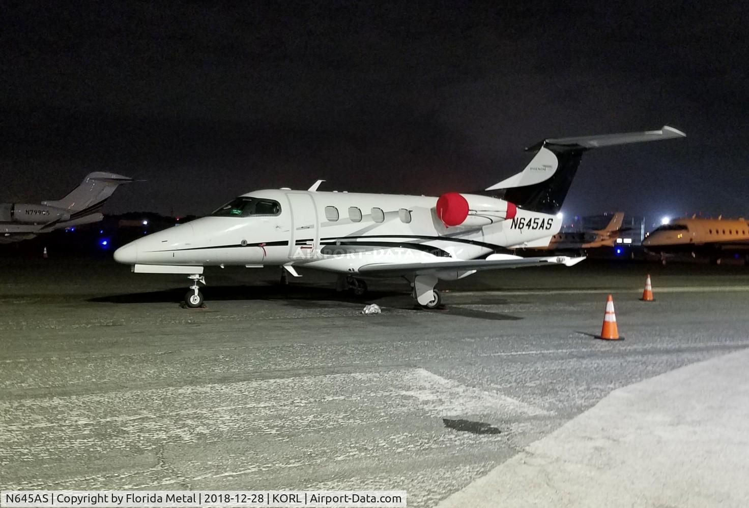 N645AS, 2009 Embraer EMB-500 Phenom 100 C/N 50000114, ORL 2018