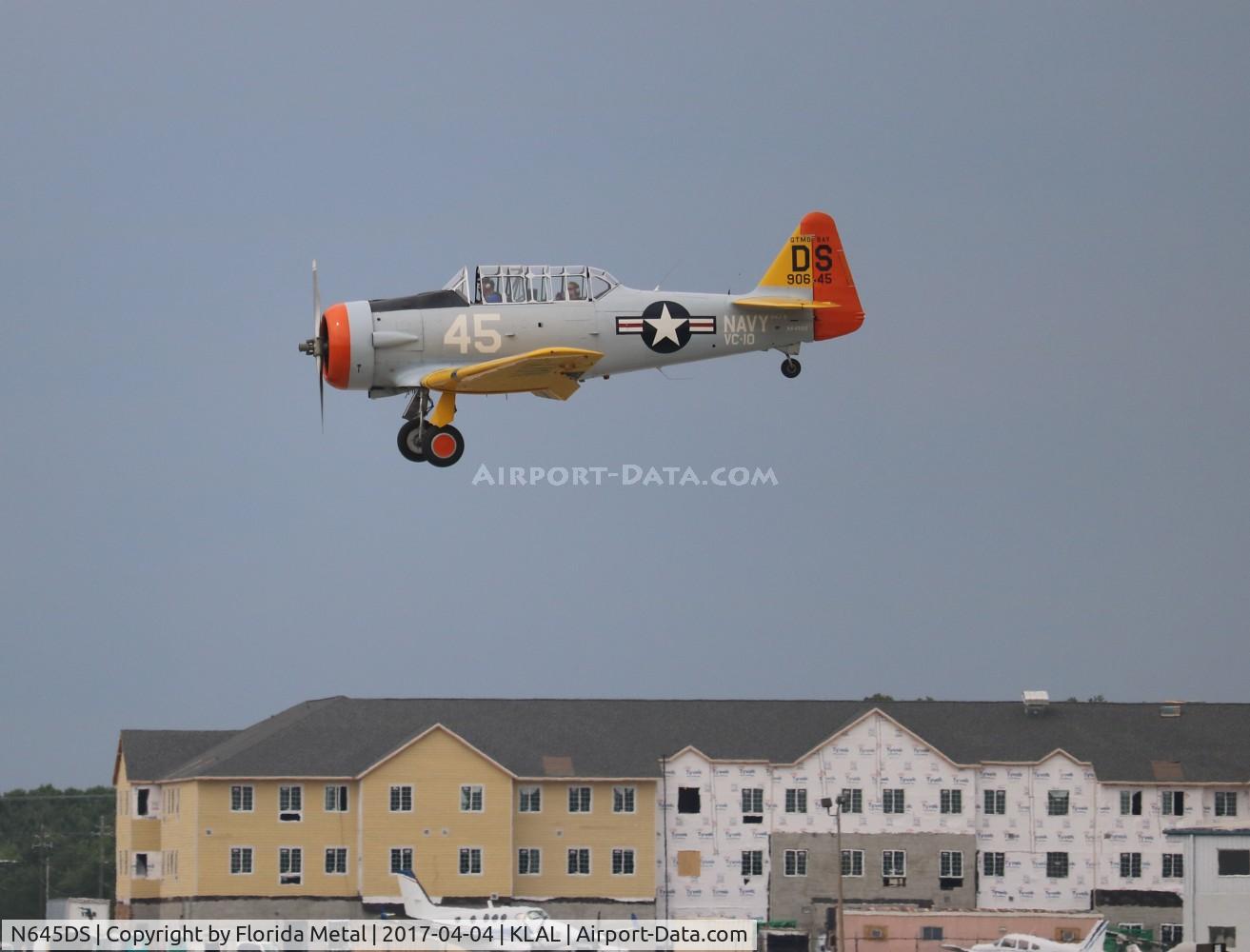 N645DS, 1944 North American SNJ-5 Texan Texan C/N 88-17678, SNF 2017