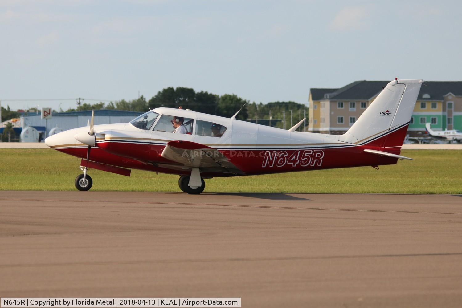 N645R, 1964 Piper PA-30 Twin Comanche C/N 30-240, SNF 2018