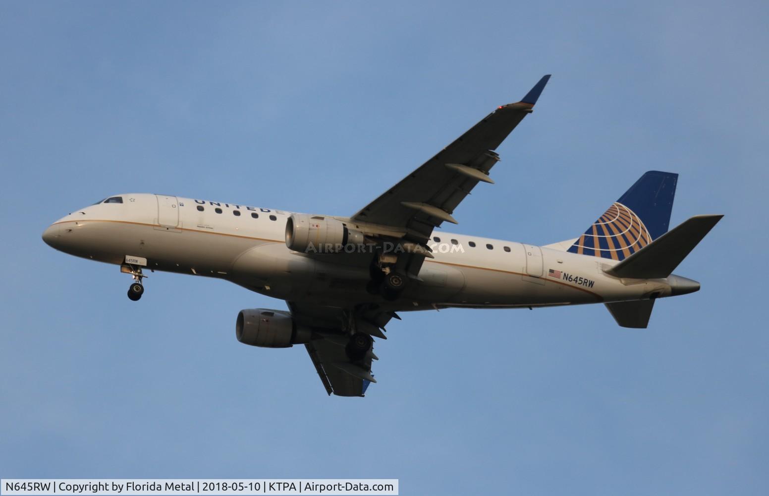 N645RW, 2005 Embraer 170SE (ERJ-170-100SE) C/N 17000064, TPA 2018