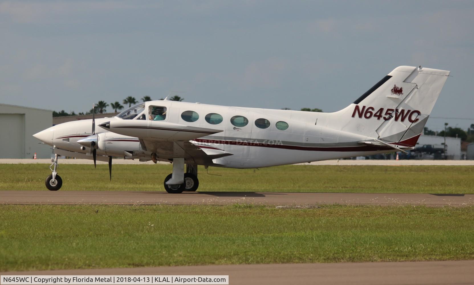 N645WC, 1975 Cessna 414 Chancellor C/N 414-0645, SNF 2018