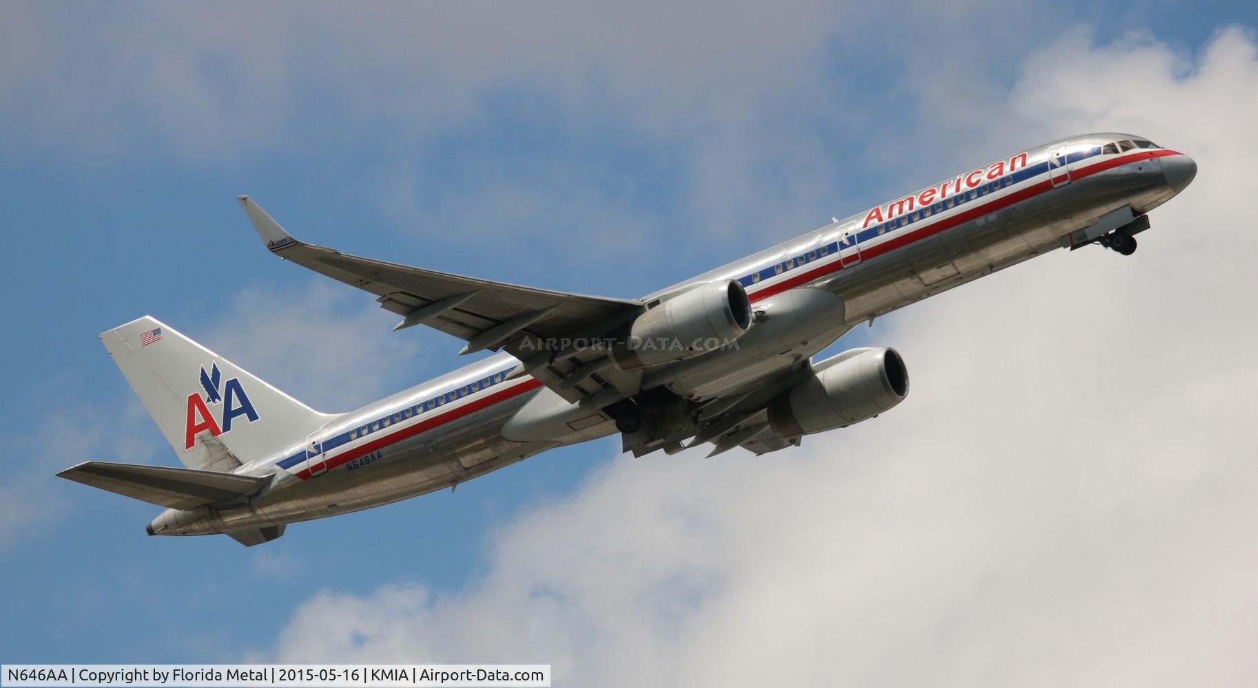 N646AA, 1991 Boeing 757-223 C/N 24604, MIA 2015