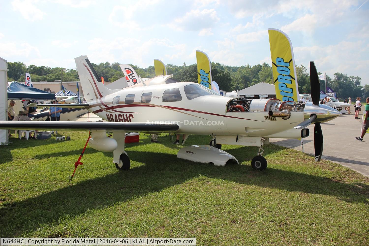 N646HC, 2007 Piper PA-46-350P Malibu Mirage C/N 4636433, SNF 2016