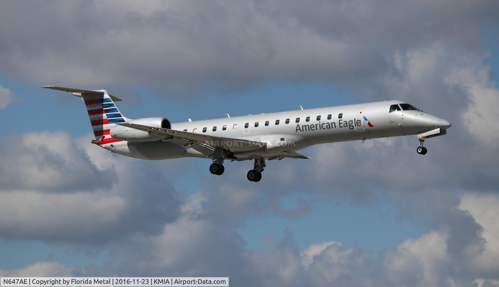 N647AE, 2000 Embraer ERJ-145LR (EMB-145LR) C/N 145222, MIA 2016