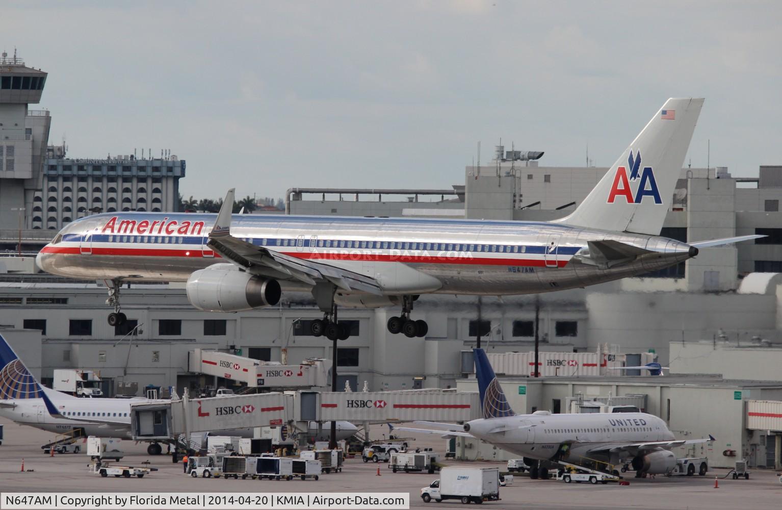 N647AM, 1991 Boeing 757-223 C/N 24605, MIA 2014