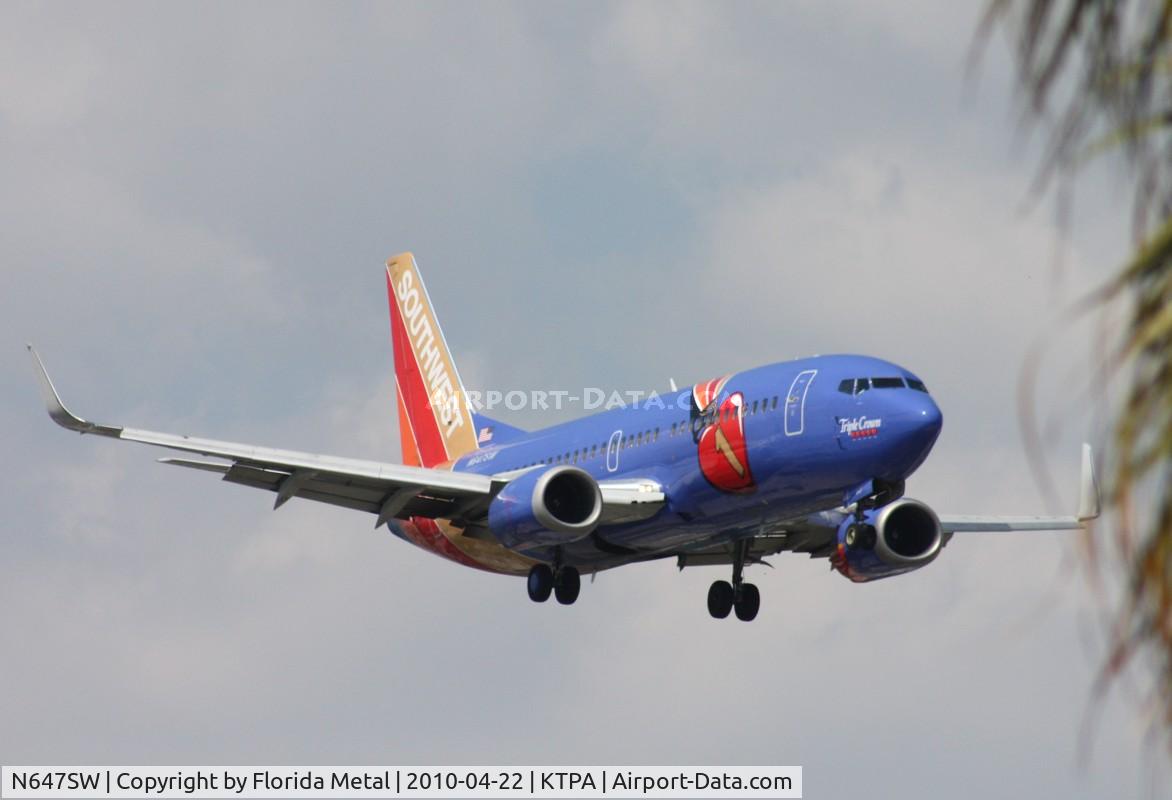 N647SW, 1997 Boeing 737-3H4 C/N 27717, TPA 2010