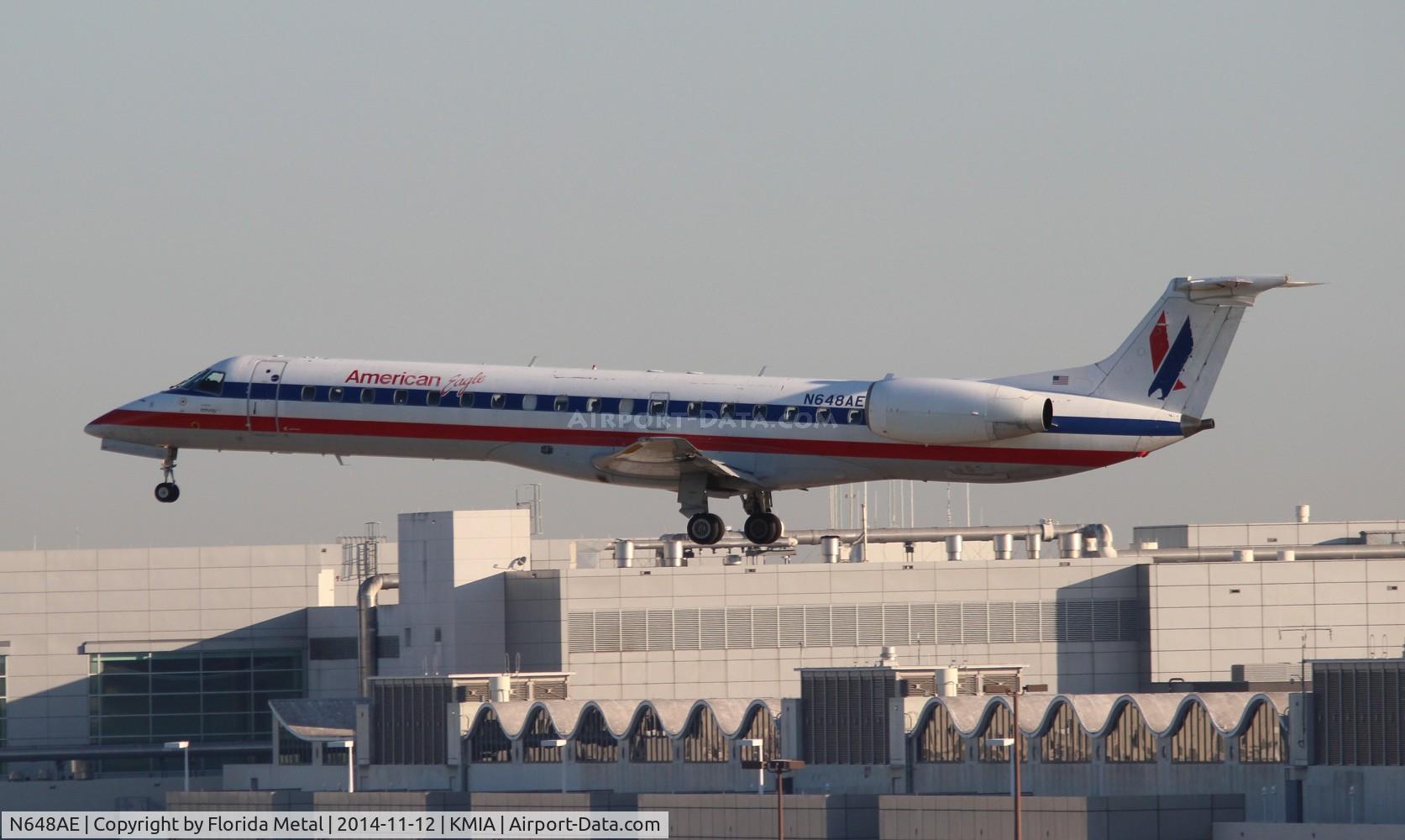 N648AE, 2000 Embraer ERJ-145LR (EMB-145LR) C/N 145225, MIA 2014