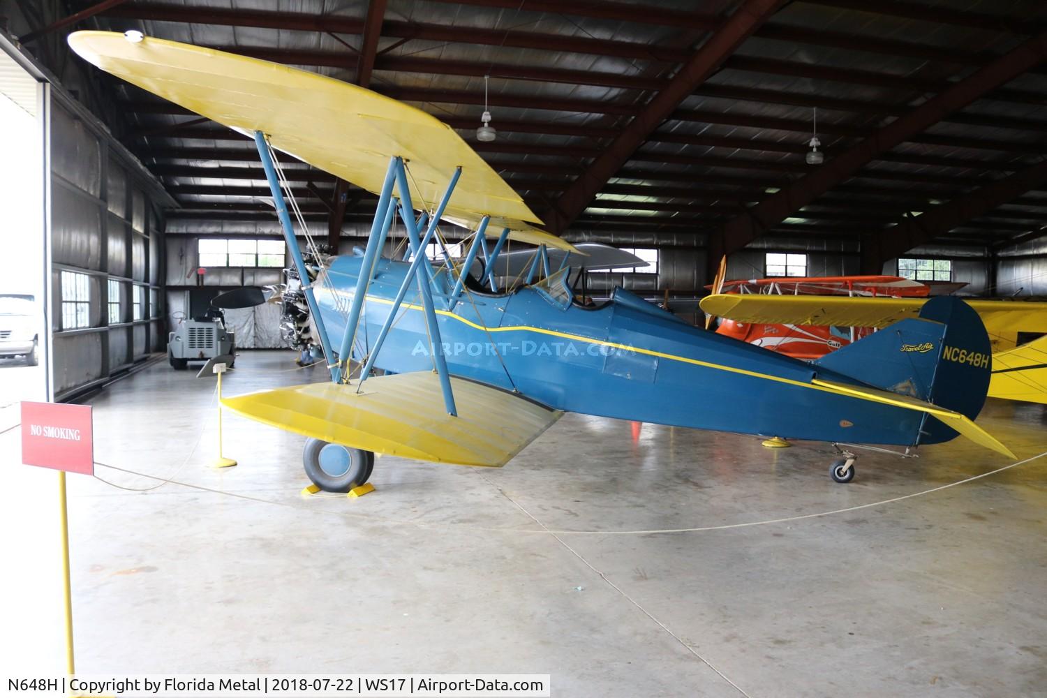N648H, 1929 Curtiss-Wright Travel Air E-4000 C/N 1224, EAA Museum