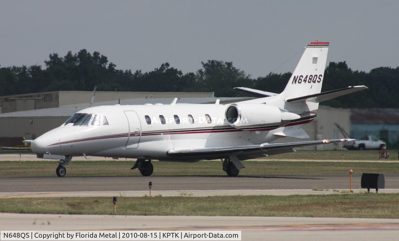 N648QS, 2005 Cessna 560XL Citation XLS C/N 560-5574, PTK 2010