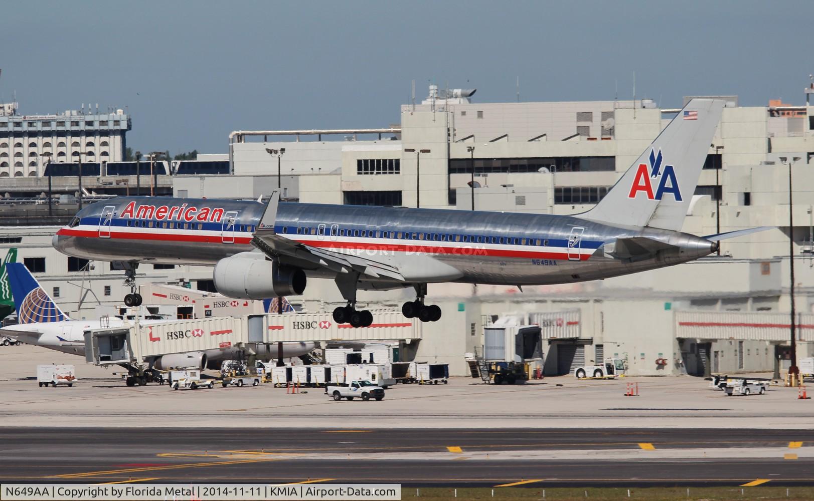 N649AA, 1991 Boeing 757-223 C/N 24607, MIA 2014