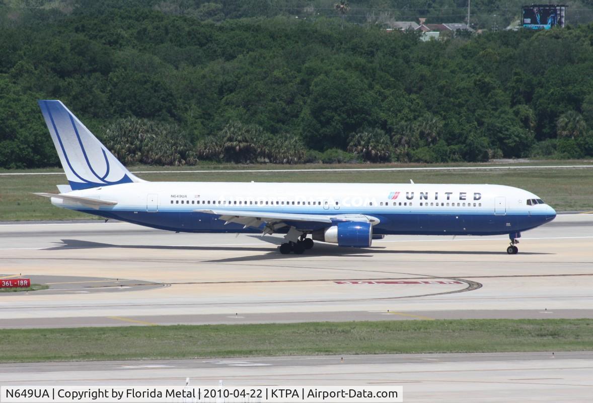 N649UA, 1992 Boeing 767-322 C/N 25286, TPA 2010
