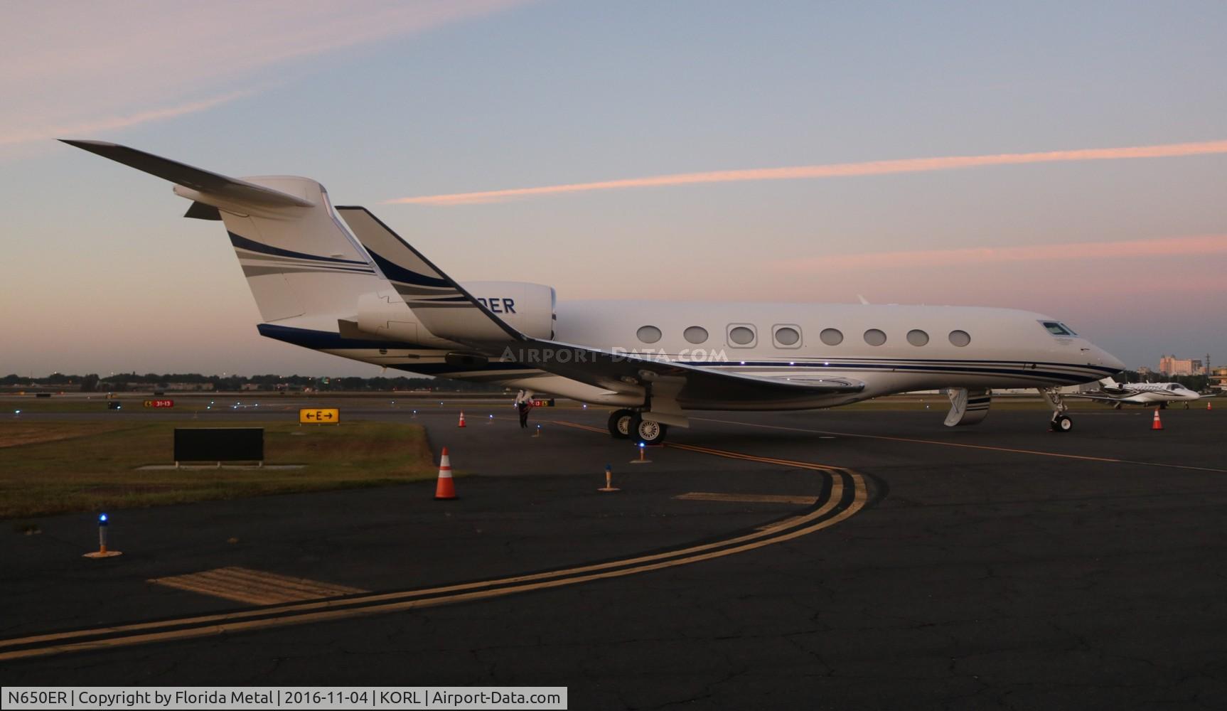 N650ER, 2016 Gulfstream G-VI (G650ER) C/N 6210, NBAA 2016