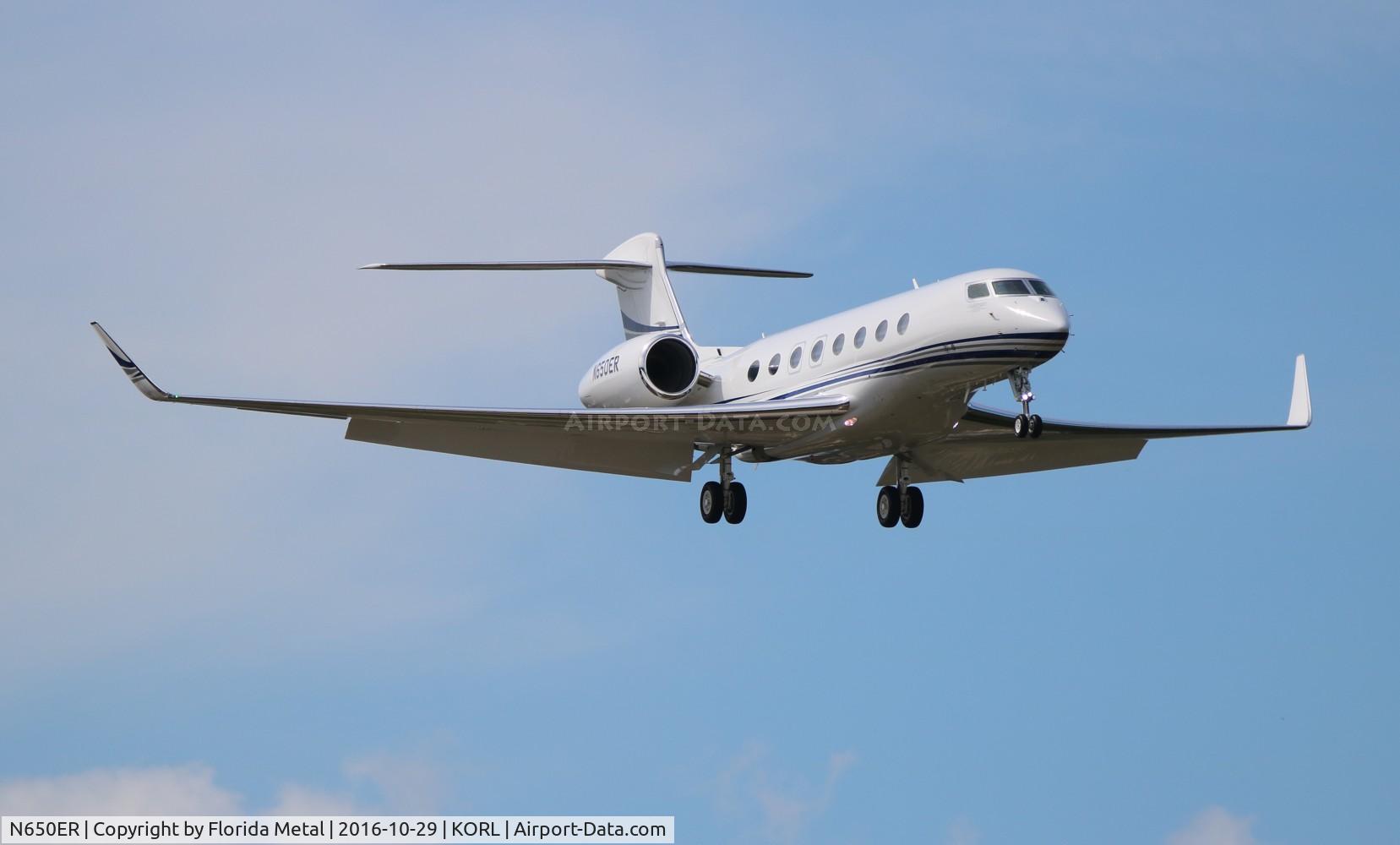 N650ER, 2016 Gulfstream G-VI (G650ER) C/N 6210, NBAA 2016