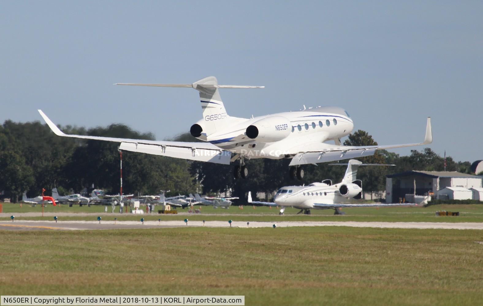 N650ER, 2017 Gulfstream G-VI (G650ER) C/N 6306, NBAA 2018