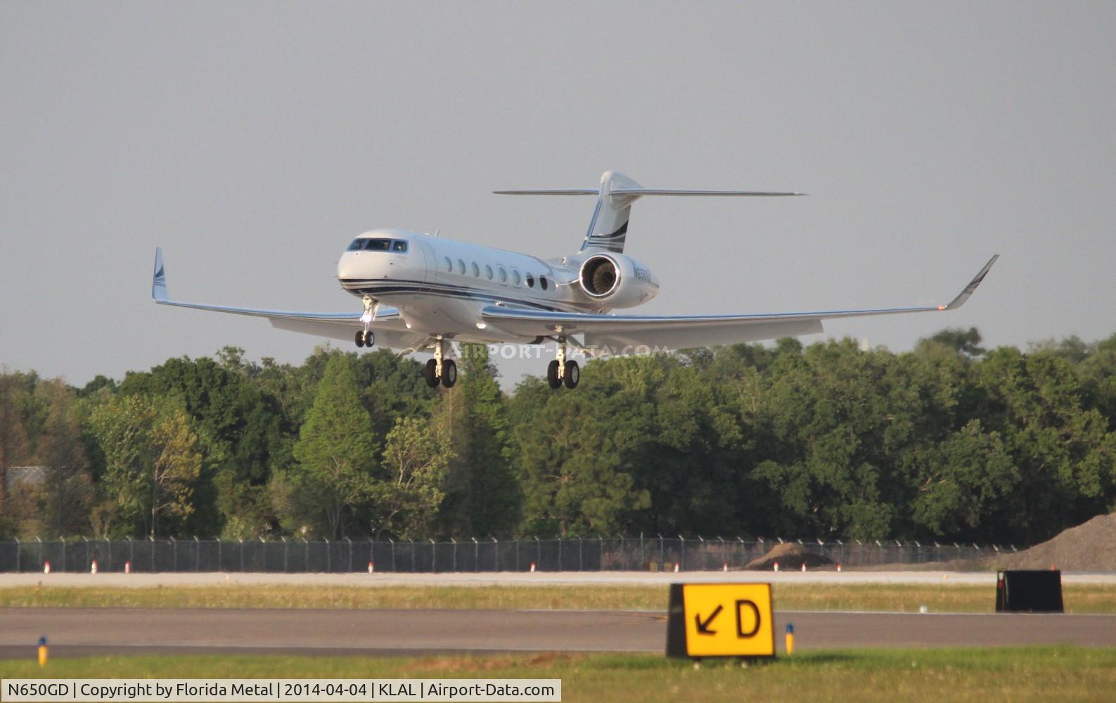 N650GD, 2010 Gulfstream Aerospace G650 (G-VI) C/N 6004, SNF 2014