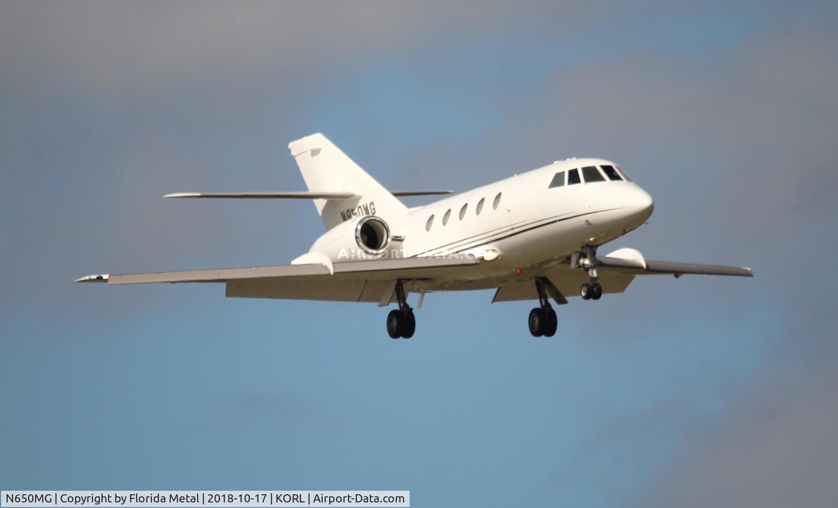 N650MG, 1978 Dassault Falcon (Mystere) 20 C/N 387, NBAA 2018
