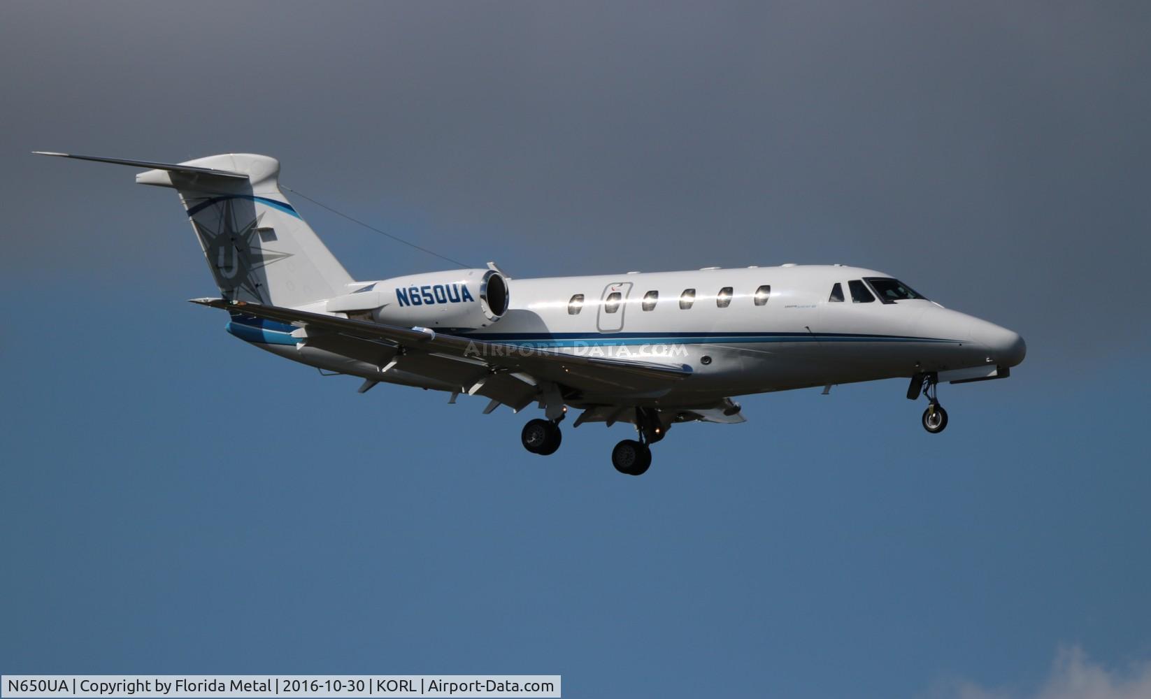 N650UA, 1996 Cessna 650 Citation VII C/N 650-7065, NBAA 2016