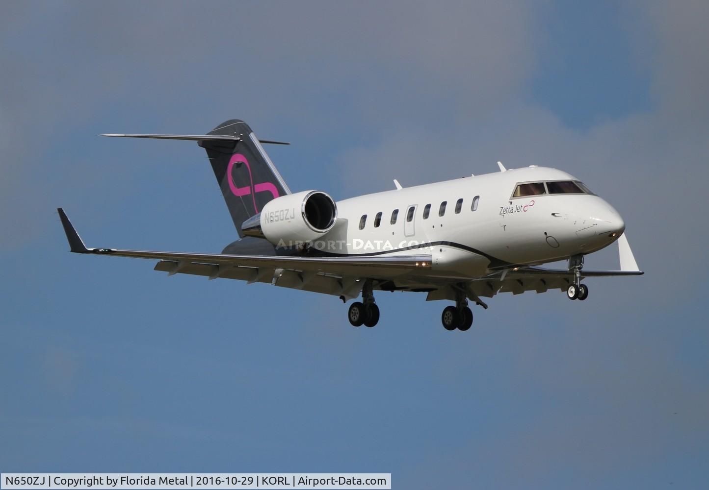 N650ZJ, 2016 Bombardier Challenger 650 (CL-600-2B16) C/N 6076, NBAA 2016