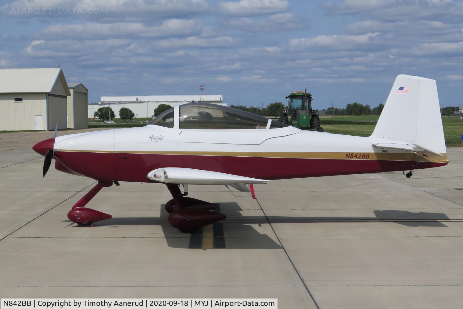 N842BB, Vans RV-8A C/N 001 (N842BB), 2010 Vans RV-8A, c/n: 001