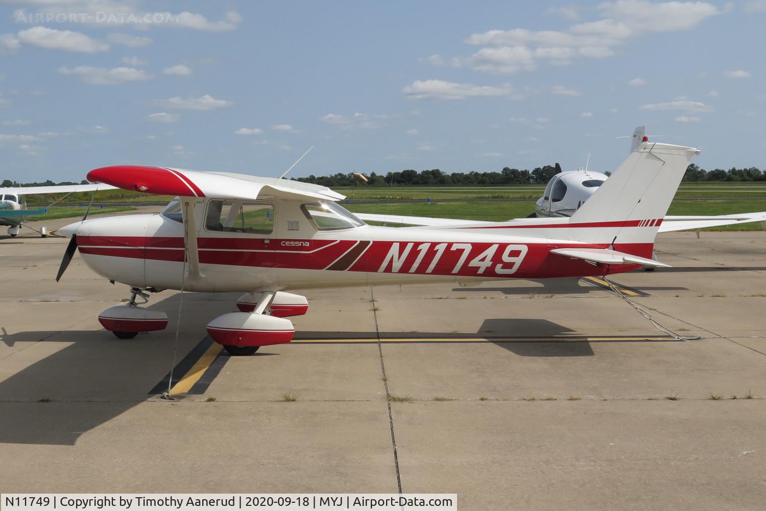 N11749, 1974 Cessna 150L C/N 15075611, 1974 Cessna 150L, c/n: 15075611